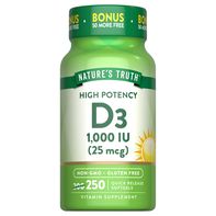 Nature's Truth Vitamin D3 Softgels️