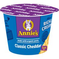 Annie's Deluxe Classic Cheddar Mac and Cheese Micr...
️