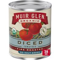 Muir Glen Organic Fire Roasted Diced Tomatoes No S...
️