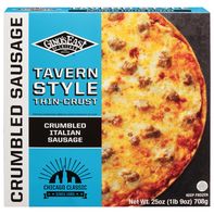 Gino's East Pizza, Thin-Crust, Tavern Style, Crumb...
️