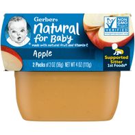 Gerber Baby Food Apple Puree Clean Label Project T...
️