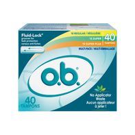 o.b. Tampons, Regular/Super/Super Plus, Multi-Pack️