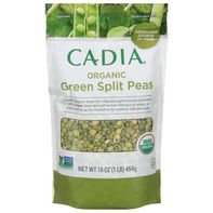 CADIA Green Split Peas, Organic️