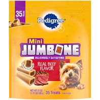 Pedigree Treats for Dogs, Real Beef Flavor, Mini️