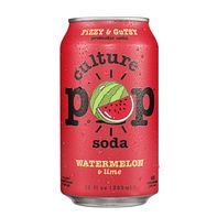 Culture Pop Soda Watermelon & Lime️