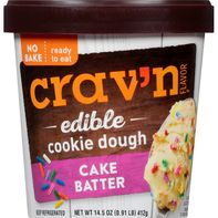 Crav'n Flavor Cookie Dough, Edible, Cake Batter️