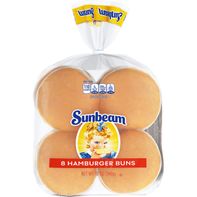 Sunbeam Enriched Hamburger Buns️