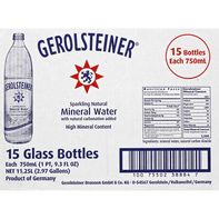 Gerolsteiner Mineral Water, Sparkling Natural️