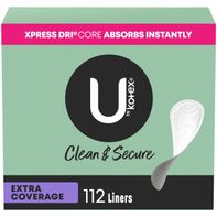Kotex Clean & Secure Panty Liners, Light Absorbenc...
️