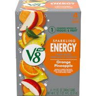 V8 +Energy Sparkling Orange Pineapple Juice Energy...
️