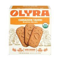 Olyra Cinnamon Tahini, Breakfast Biscuits, Organic...
️
