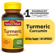 Nature Made Turmeric Curcumin 500 mg Capsules️
