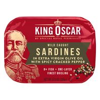 King Oscar Sardines 1-Layer in Extra Virgin Olive ...
️