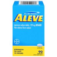 Aleve Pain Reliever/Fever Reducer, Caplets️