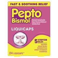 Pepto-Bismol LiquiCaps, Fast Relief for Upset Stom...
️