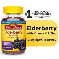 Nature Made Elderberry with Vitamin C and Zinc Gum...
️