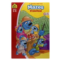 School Zone An Activity Zone Book Mazes Preschool️