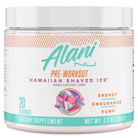 Alani Nu Pre-Workout, Hawaiian Shaved Ice️
