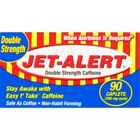 Jet-Alert Caffeine, Double Strength, 200 mg, Caple...
️