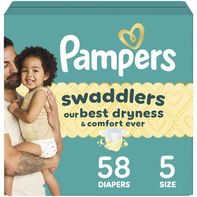Pampers Swaddlers Diapers, Size S5️