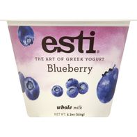 Esti Foods Yogurt, Greek, Blueberry, Whole Milk️