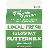 Prairie Farms Buttermilk, 1% Low Fat, 1% Milkfat, ...
️