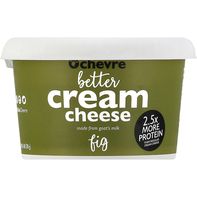 Belle Chevre Cream Cheese, Fig️