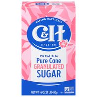 C&H Pure Cane Granulated White Sugar️