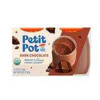 Petit Pot Dark Chocolate, Organic French Dessert️