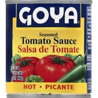 Goya Tomato Sauce, Seasoned, Hot️