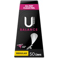 U by Kotex Balance Daily Wrapped Thong Panty Liner...
️