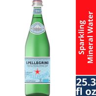 San Pellegrino Sparkling Natural Mineral Water Gla...
️