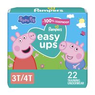 Pampers Easy Ups Training Underwear Girls Size 5 3...
️