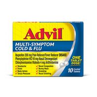 Advil Cold and Flu Medicine with Ibuprofen️