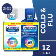 MUCINEX® Fast-Max Cold & Flu and Nightshift Severe...
️