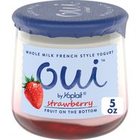Yoplait Oui French Style Strawberry Whole Milk Yog...
️