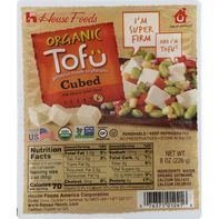 House Foods Tofu, Organic, Cubed️