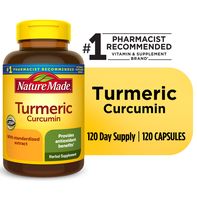 Nature Made Turmeric Curcumin 500 mg Capsules️