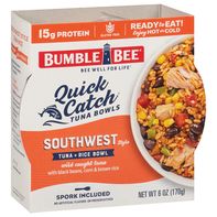 Bumble Bee Tuna+Rice Bowl, Southwest Style️