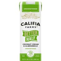 Califia Farms Unsweetened Better Half Almond Milk ...
️