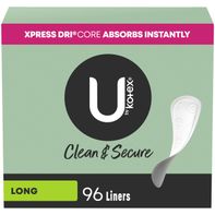 Kotex Clean & Secure Panty Liners, Light Absorbenc...
️