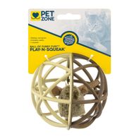 Pet Zone Ball Of Furry Fury Play-N-Squeak️