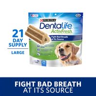 Purina DentaLife Large Dog Dental Chews; ActivFres...
️