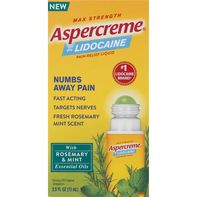 Aspercreme Pain Relief Liquid, with 4% Lidocaine, ...
️