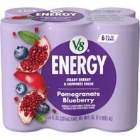 V8 Energy V Fusion + Energy Pomegranate Blueberry ...
️