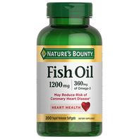 Nature's Bounty Fish Oil Rapid Release Softgels️