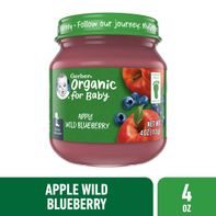 Gerber Stage 2 Baby Food Apple Wild Blueberry Non-...
️