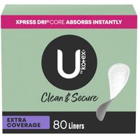 Kotex Clean & Secure Panty Liners, Light Absorbenc...
️
