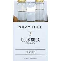 Navy Hill Club Soda, with Electrolytes, Classic️