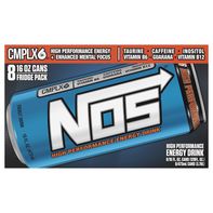 NOS Energy Drink, High Performance, Fridge Pack️